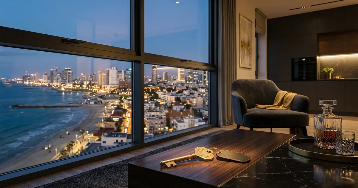 השכרה לטווח קצר (Airbnb) בישראל — מדריך למשקיע 2026 — מאמר מאת נדלן סקול