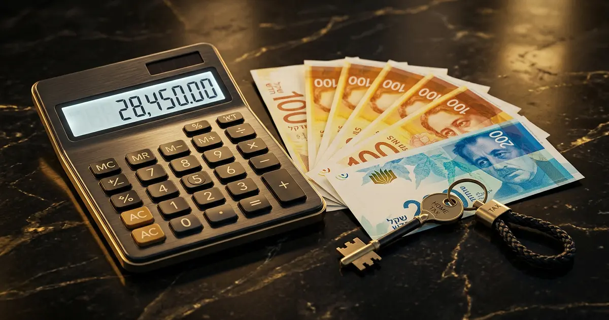 מס רכישה על דירה שנייה — חישוב, מדרגות וטיפים (2026) — מאמר מאת נדלן סקול